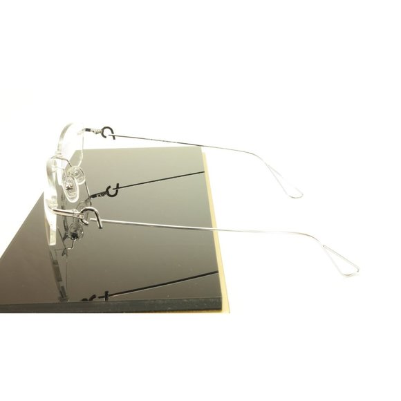 Paul Vosheront VT146 C2 Titanium Silver Rimless - Picture 2 of 8